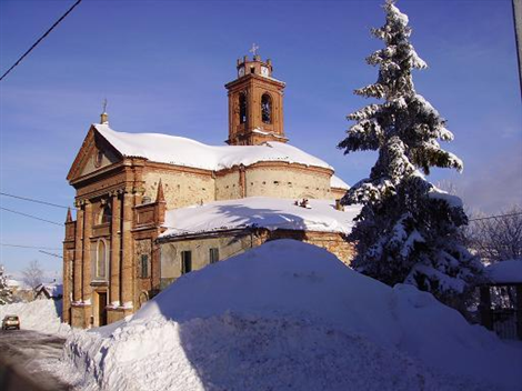 Chiesa S.Giorgio sotto la neve